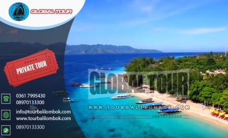 paket tour lombok 5 hari gili trawangan pink beach